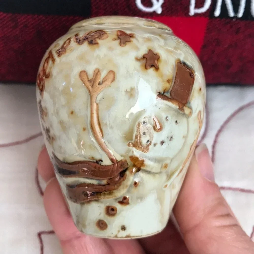 Believe Snowman Salt & Pepper Shakers